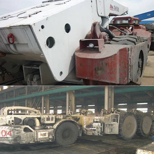 Bracket tire (mining transport bracket)